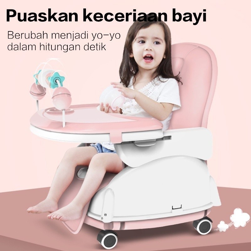 Kursi Makan Bayi Sugar Baby 6 In 1 Baby Chair And High Chair/Kursi Makan Bayi
