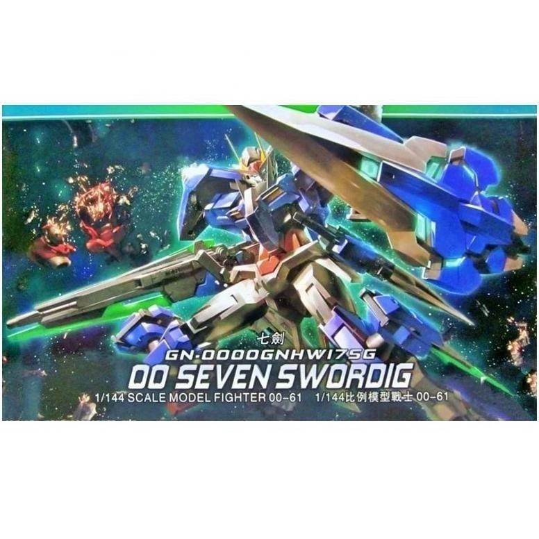 PJ HG 1/144 Gundam 00 Seven Sword NEW TERLARIS