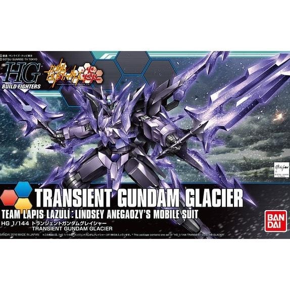 PJ BANDAI ORIGINAL HG 1/144 HGBF Transient Gundam Glacier TERLARIS
