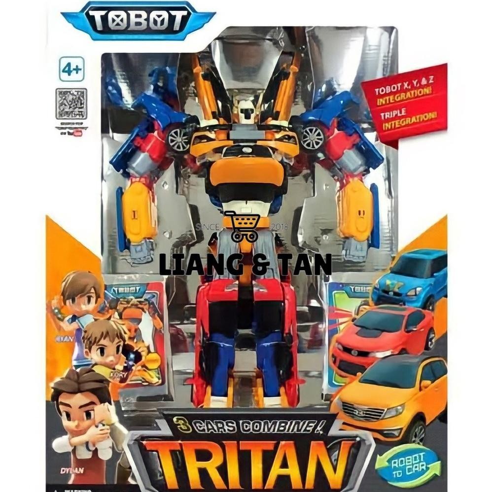 Murah ( Bisa Cod ) Promo Mainan Anak Robot 3In1 Uk 28Cm Mainan Mobil Mobilan Bisa Rubah Jadi Robot B