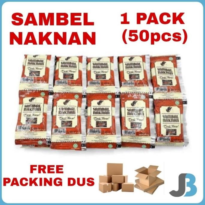 

READY STOCK SAMBAL NAKNAN BAWANG SACHET PACK LEVEL 3 !!!!!