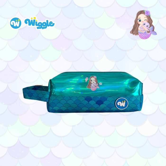 

WIGGLE MERMAID PENCIL CASE / TEMPAT PENSIL