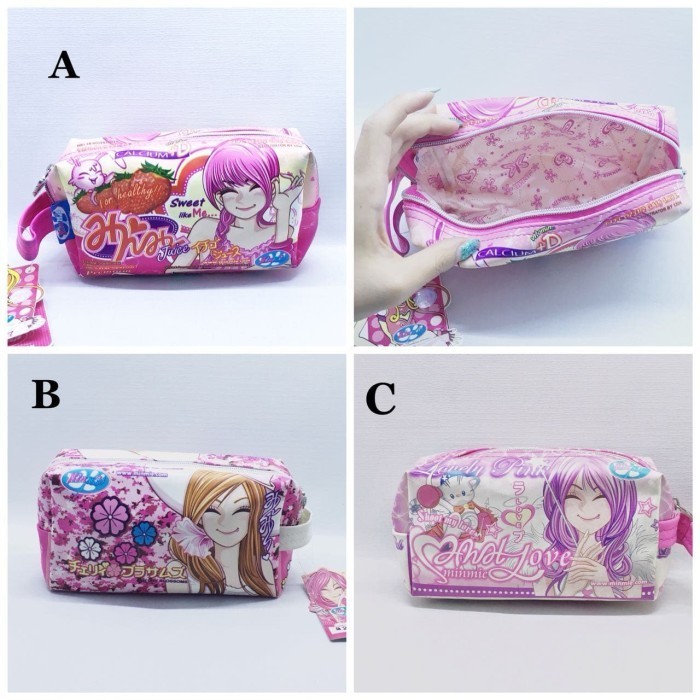 

STATIONARY POUCH / PENCIL CASE/ TEMPAT PENSIL KARAKTER ANIME