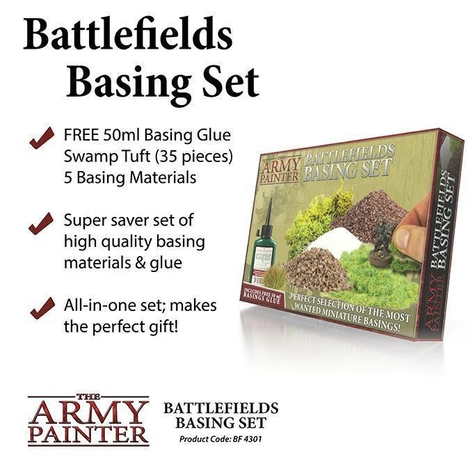 

ARMY PAINTER BATTLEFIELDS BASING SET