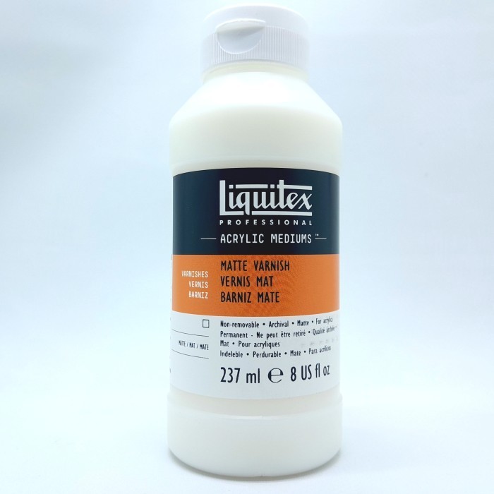 

LIQUITEX MATT , SATIN , GLOSS , HIGH GLOSS VARNISH 237ML - MATT