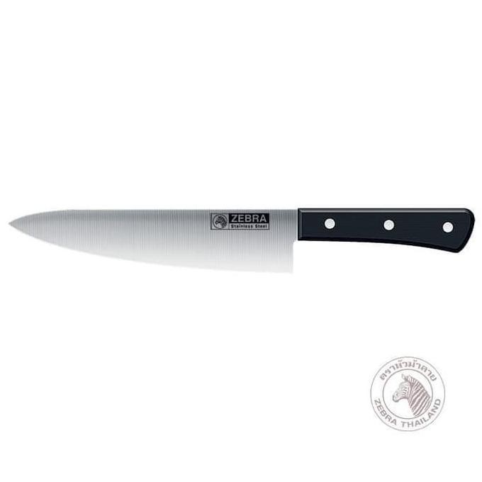 Pisau Dapur Serbaguna Kitchen Knife Stainless Steel ZEBRA