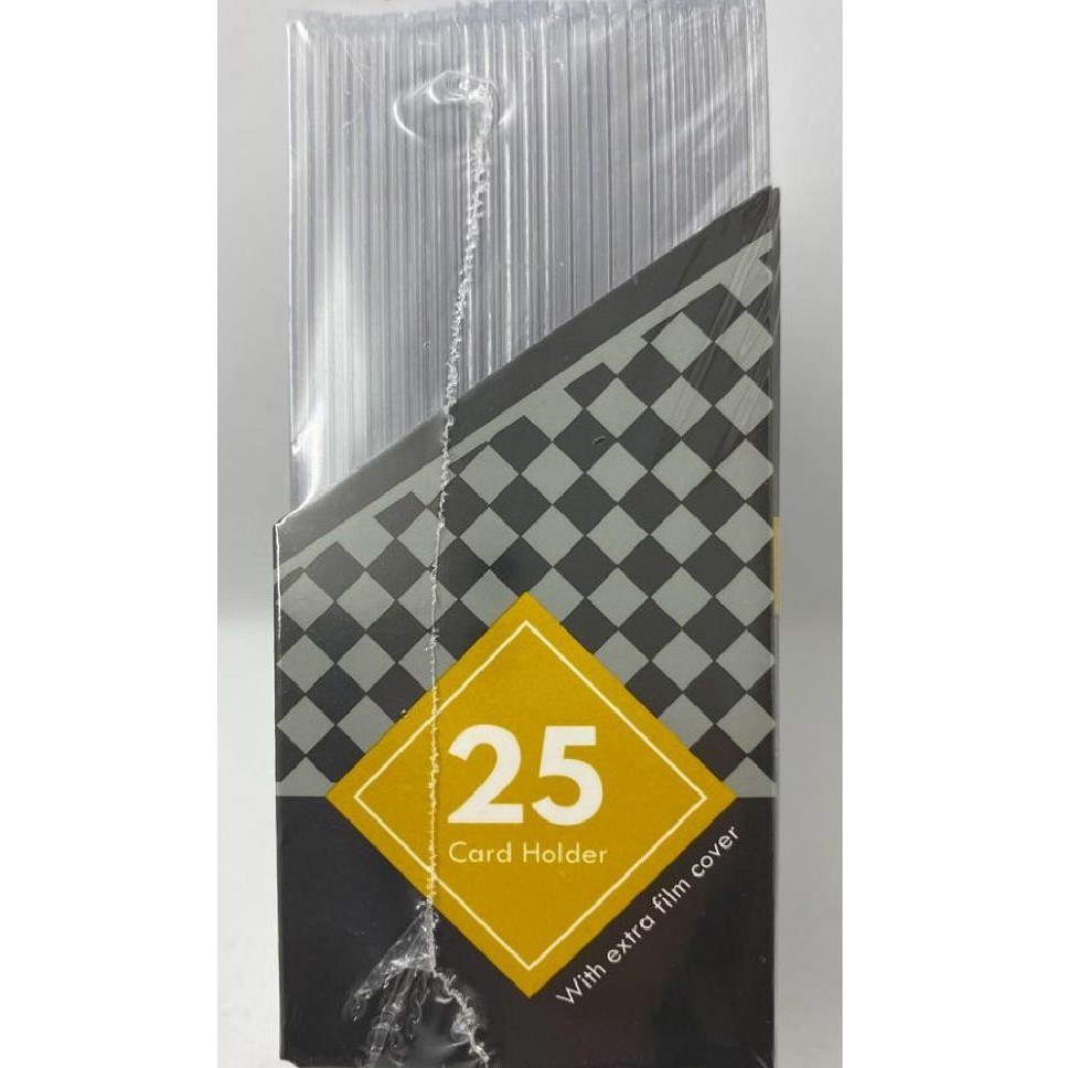 

NEW PRODUK SULTAN SUPPLY TOPLOADER CARD HOLDER 35PT WITH EXTRA FILM COVER !!!!!
