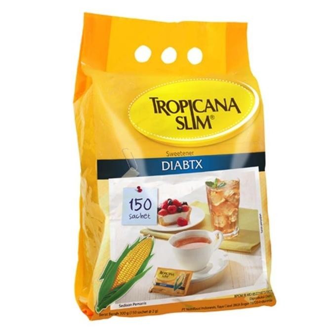 

READY STOCK TROPICANA SLIM SWEETENER DIABTX 150 SACHET !!!!!