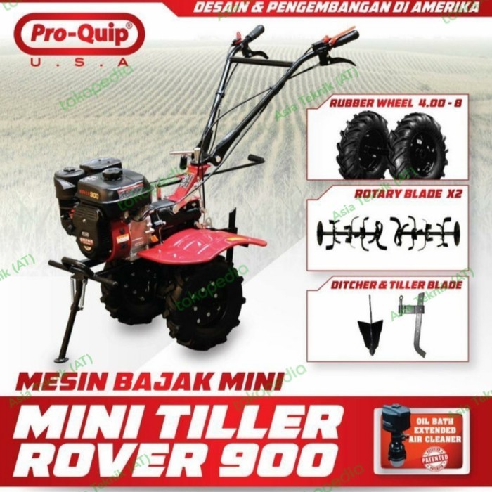 MESIN BAJAK SAWAH CULTIVATOR PROQUIP ROVER 900