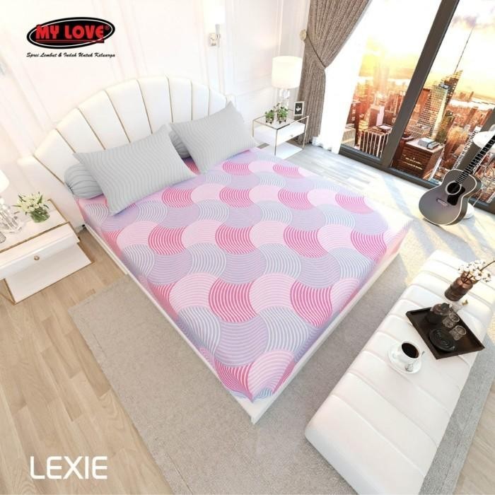 Seprai / Sprei 180X200 My Love / 160X200 / 200X200 Tinggi 30Cm