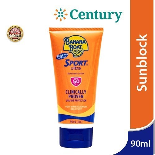 Banana Boat Sport Sunscreen SPF50 90ml / Sunscreen / Sumblock / Tabur Surya / Anti UVA UVB