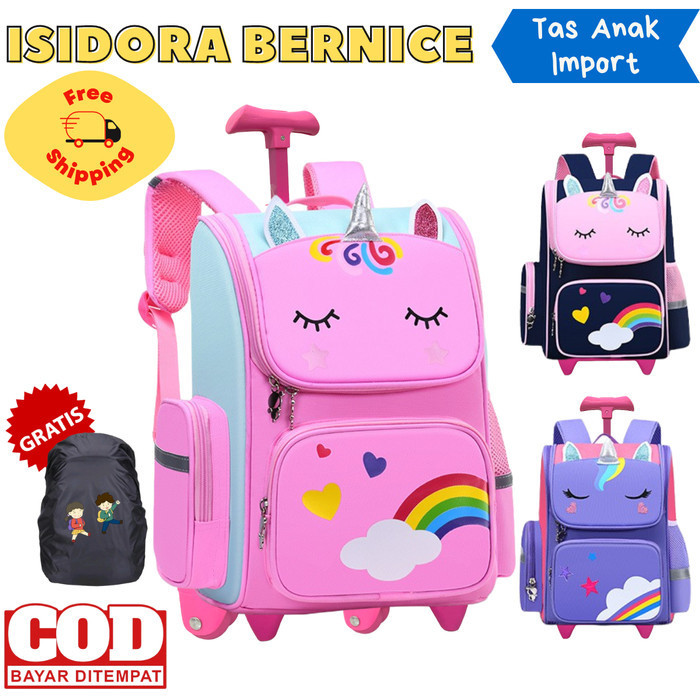 Tas Koper Anak Perempuan Tas Trolley Anak Sd