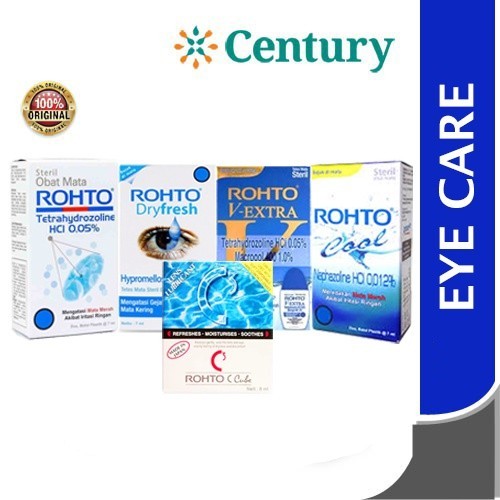 Rohto Cool Tetes Mata / Mata Merah / Mata Iritasi / Mata Kering / Pelembab Mata / Mata Alergi
