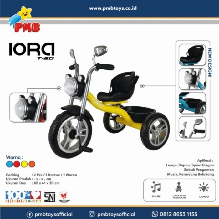Sepeda Anak Roda Tiga Pacific 515