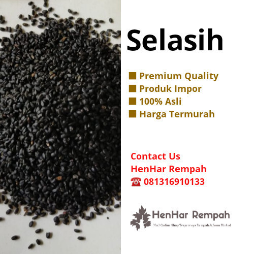 

Termurah!!! 1 Kg Biji Selasih / basil seed kualitas bagus impor
