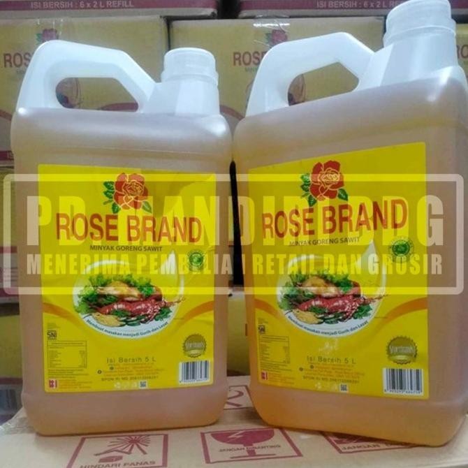 

TERBARU ROSE BRAND MINYAK GORENG 5 L !!!!!