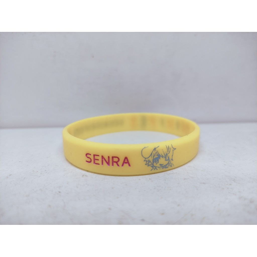 Rubber Bracelet Collection UraShimaSakataSen Senra Utaite Original Japan 1