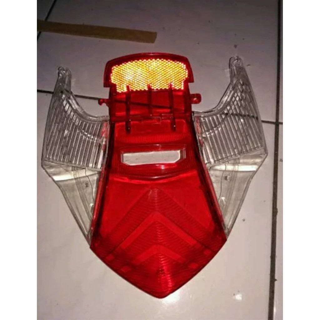 [+DUS] WIN - Mika Stop+Sen Revo FI Merah Putih/Revo Fit FI/Revo X (Kaca Lampu Rem Belakang)