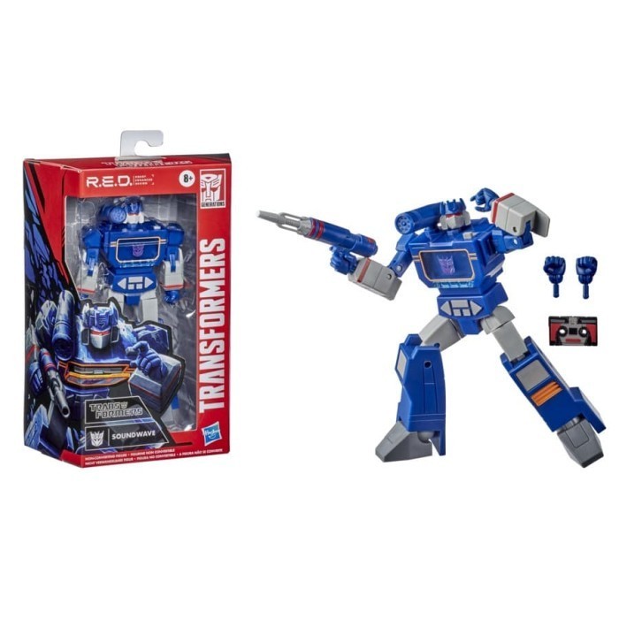 transformers r.e.d g1 soundwave red robot enhanced vitashop321