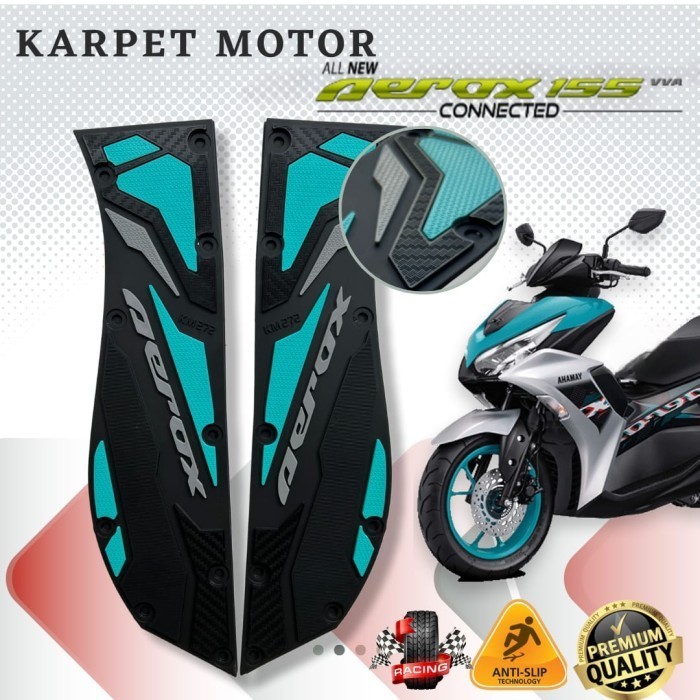 Karpet Motor Aerox Connected/ Aksesoris Motor Aerox Connected 155