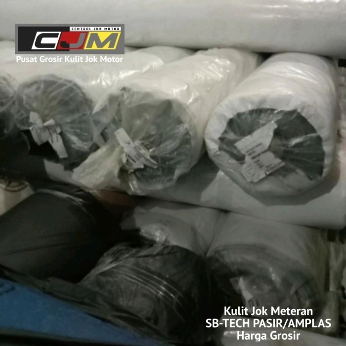 Kulit Jok Meteran Sb-Tech Motif Pasir/Harga Grosir Bahan Oscar Amplas