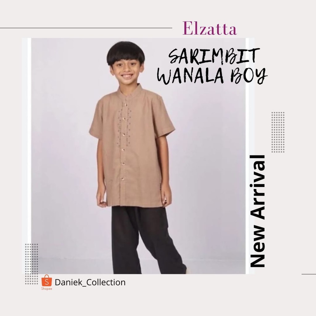 Elzatta Sarimbit Koko Anak Tangan Pendek Srmbt Wanala