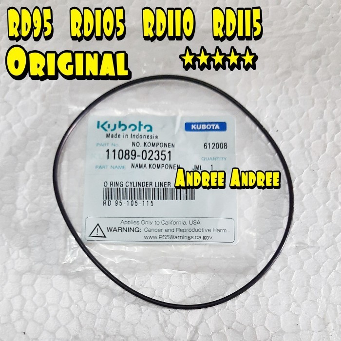 ] RD-95 RD-105 Oring Cylinder Liner Boring RD95 RD105 RD 95 105 Original