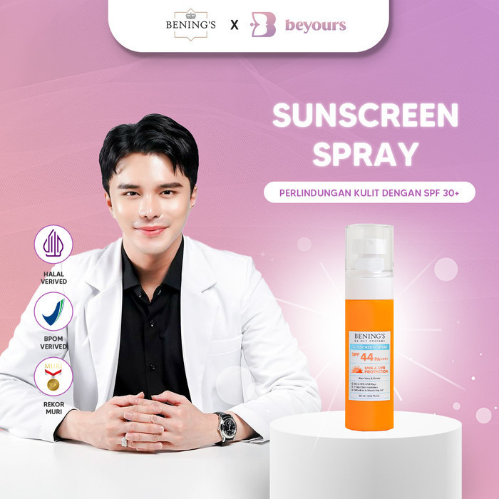 Sunscreen Spray By Bening'S Clinic Dr Oky Pratama - Sunblok Aftersun