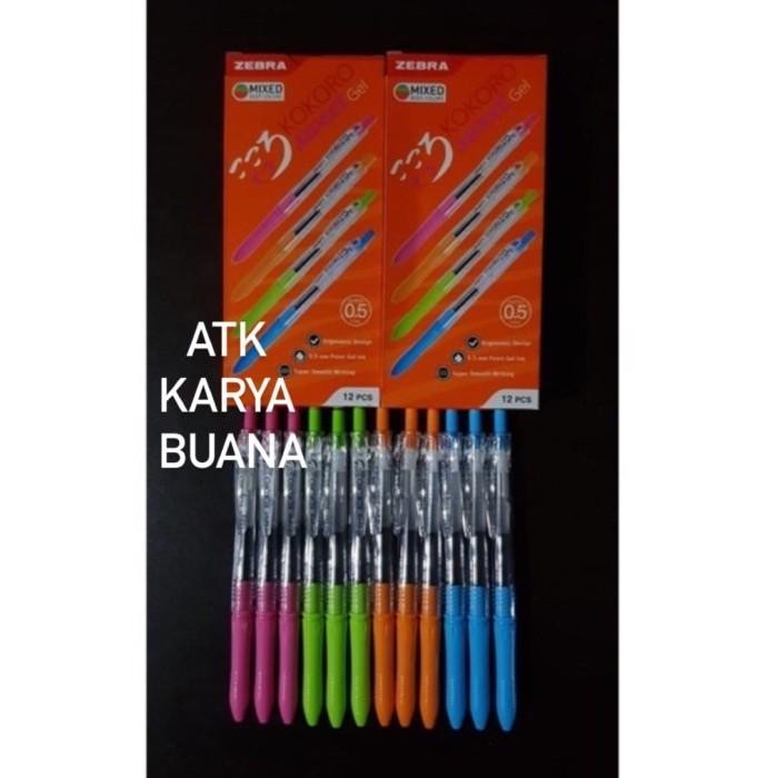 

Zebra Kokoro Sweet ( 1 pack isi 12 pcs ) Import