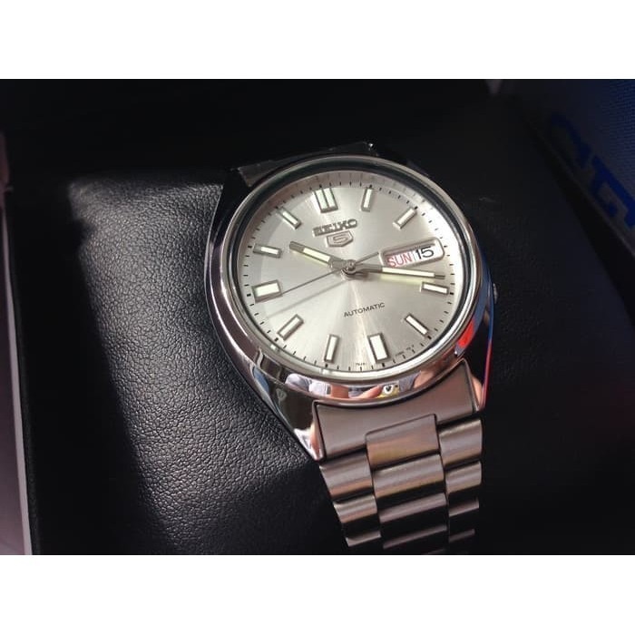 JAM TANGAN PRIA SEIKO 5 SNXS73K1 TALI STAINLESS OTOMATIS RESTOCK