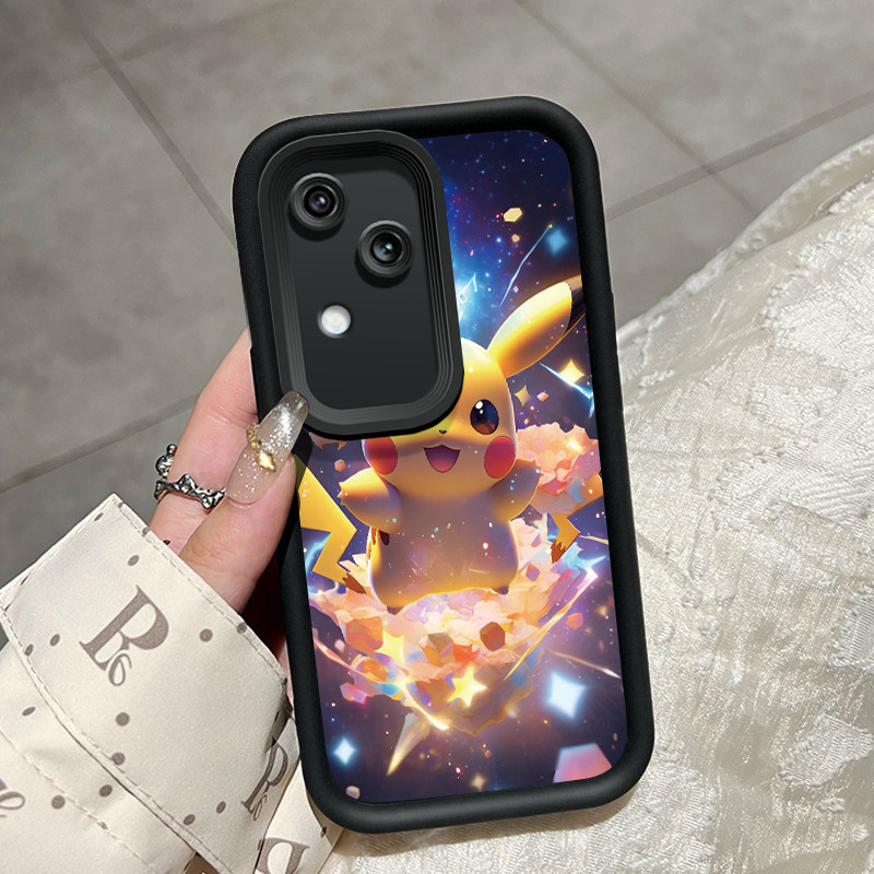 Casing Hp Untuk VIVO V30 5G S18 5G V30 Pro 5G S18 Pro 5G Case hp Pikachu pola Casing Kesing Anti dro
