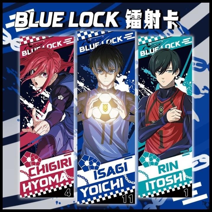 

BEST DEAL BLUE LOCK HOLOGRAM TICKET LASER BOOKMARK LASER ANIME BLUE LOCK 2 SISI !!!!!