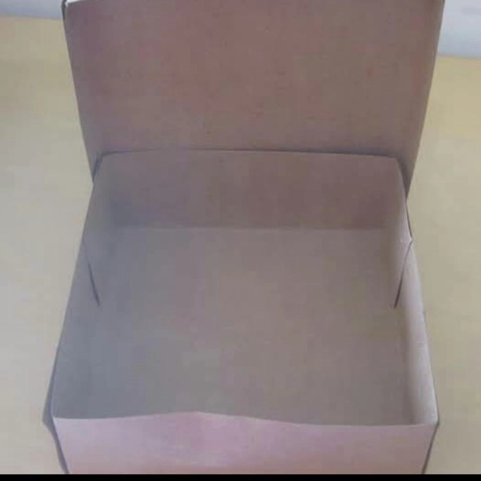 Dus Nasi Kotak 18X18 Putih Polos