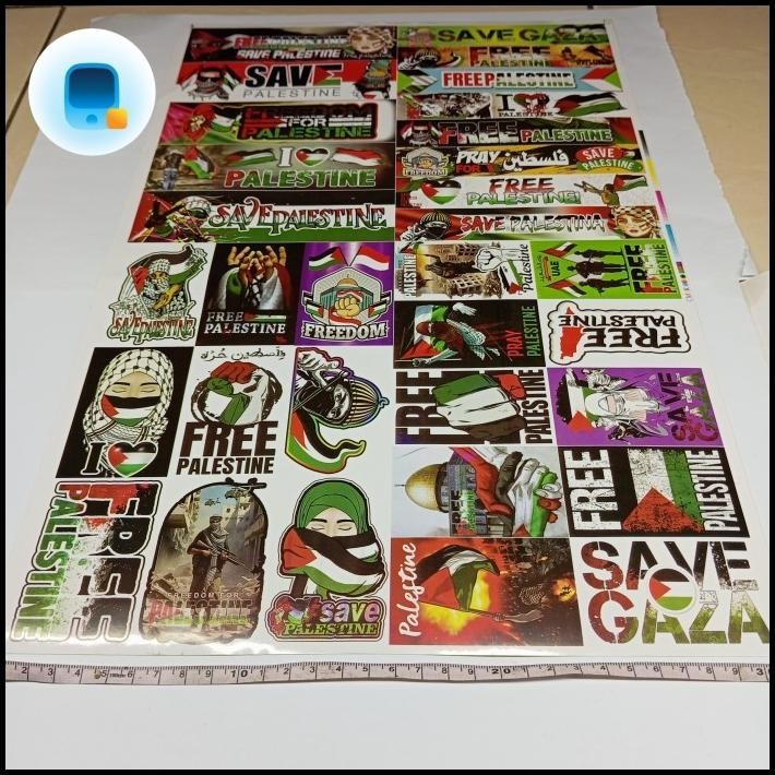 

GRATIS ONGKIR 1 LEMBAR STIKER SUPPORT PALESTINA UKURAN 4731CM !!!!
