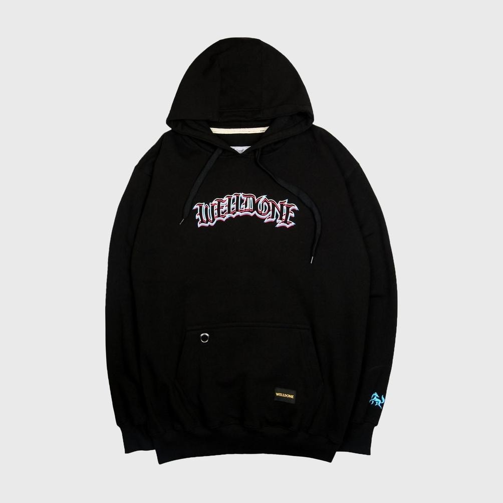 Diskon Hoodie Welldone Wherdeside Black Premium