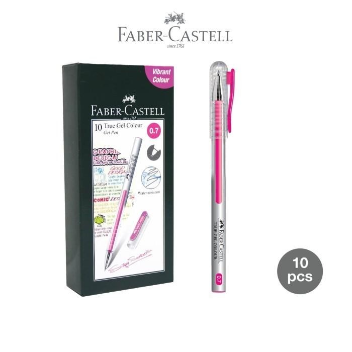 

Faber-Castell True Gel Pen -- Pink Ink 0.7 mm (FS) Import