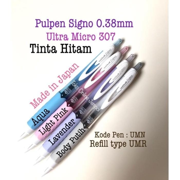 

Pulpen Signo ULTRA MICRO 307 UMN-307C-38 ballpoint gel ATK0885UN Import
