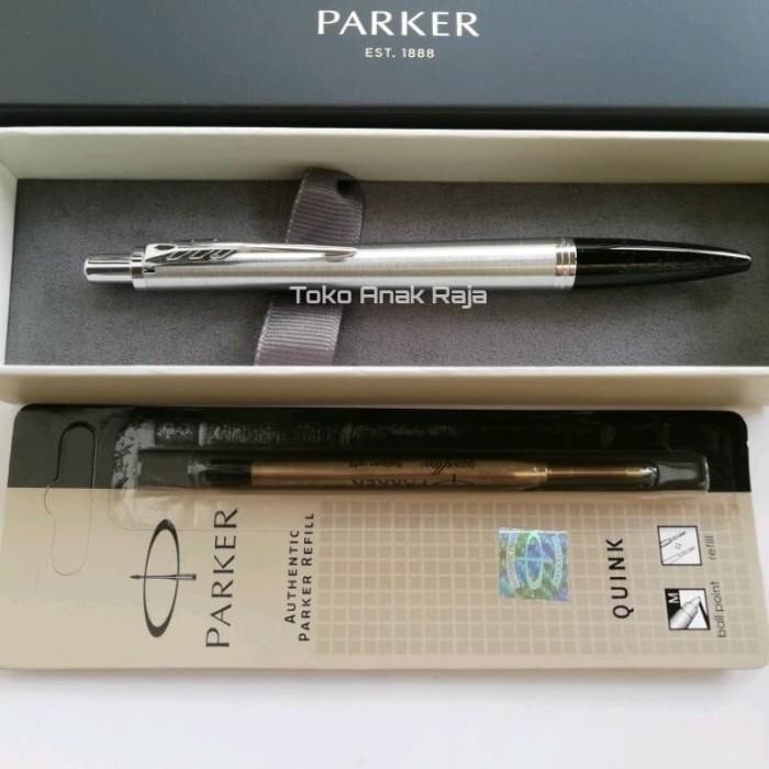 

Paket 1 Klik: Parker Urban Slim Lux SilverStainlessCT Ballpoint+Ref Bp Import