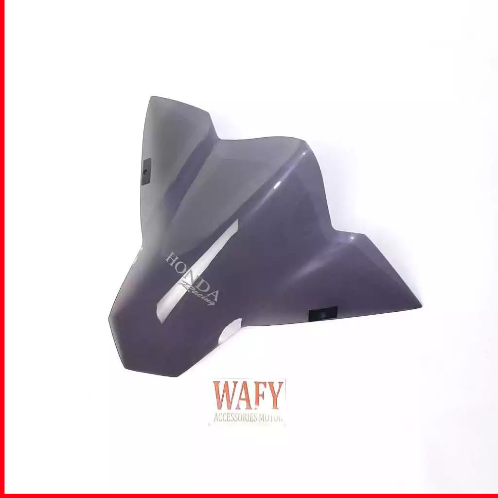 Visor Windshield Motor Honda Sonic Hitam Dan Bening