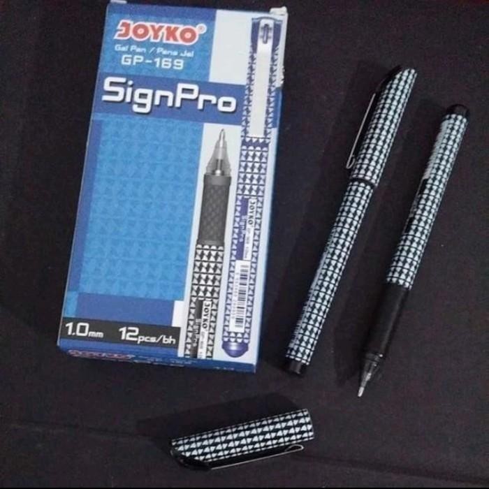 

pulpen Gel joyko SIGNPRO khusus tanda tangan kantor sekolah dan umum Import