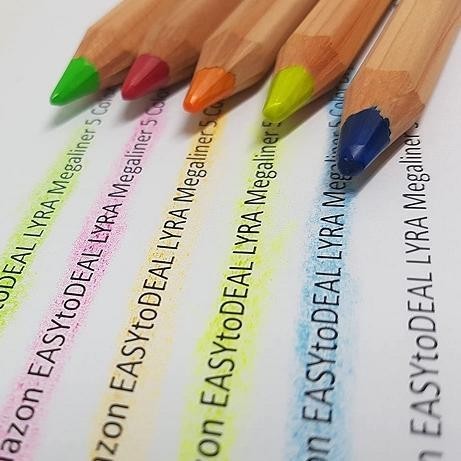 

Pensil Lyra Megaliner - Farb Riesen Dry Highlighter