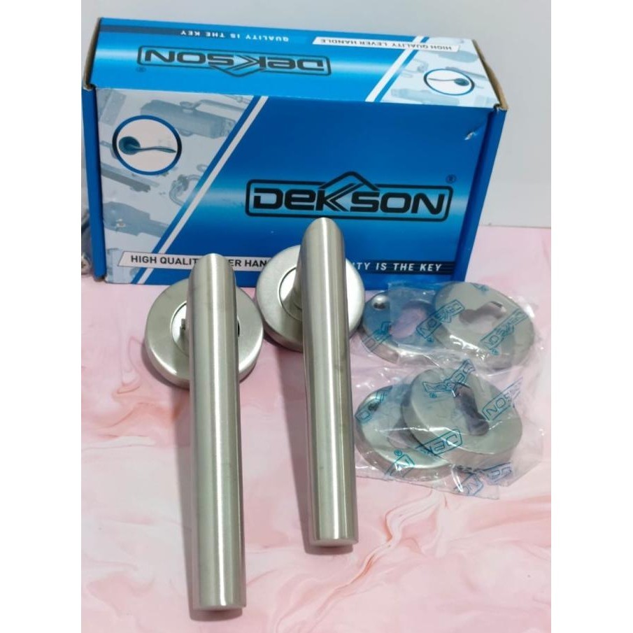 Lever Handle Dekson LHTR 003 SSS Handle Pintu Dekkson Stainless Steel