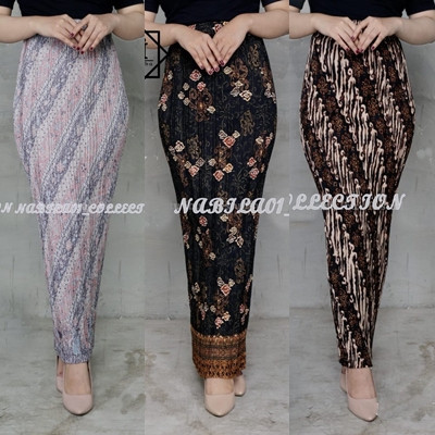 Rok Lilit Batik Solo // REAL PICT ROK PLISKET BATIK / ROK PLISKET / BAWAHAN KEBAYA / ROK KEBAYA /