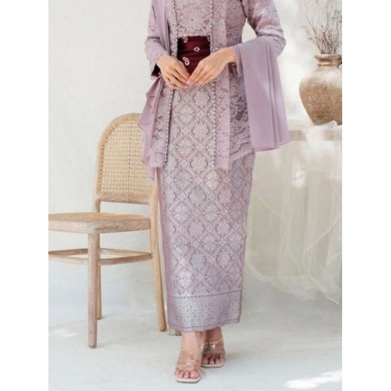 Rok Lilit Batik // Batik Express - Bawahan Batik Katun Prada Songket Rok Span dan Kemeja Batik