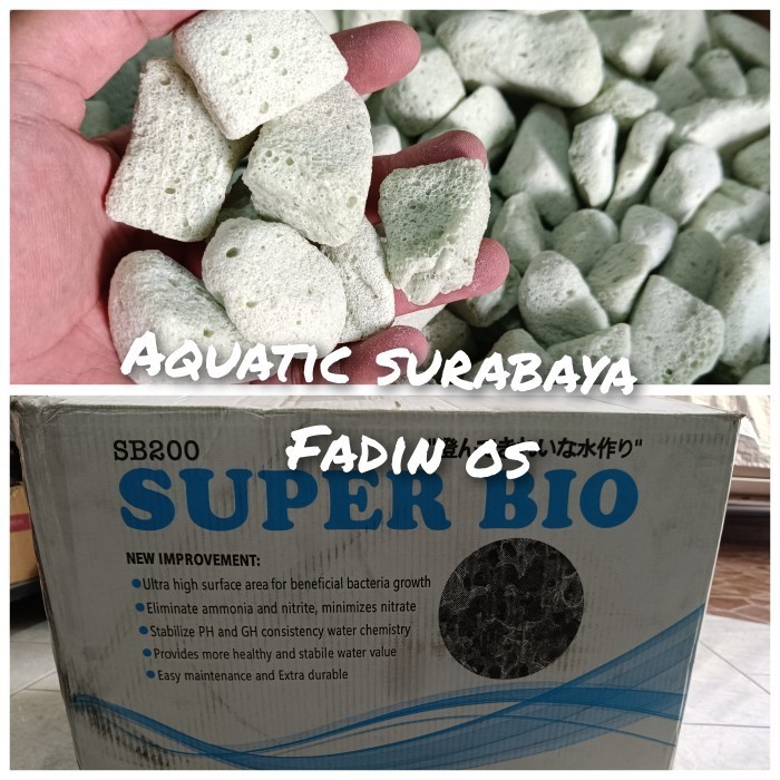 

Bio Crystal Jepang Super Bio Japanese Filter 20 kg / 1 Karton