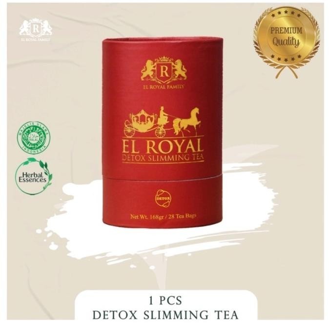 

[READY] EL Royal DETOX SLIMMING TEA ORIGINAL ELROYAL FAMILY HERBAL TEH