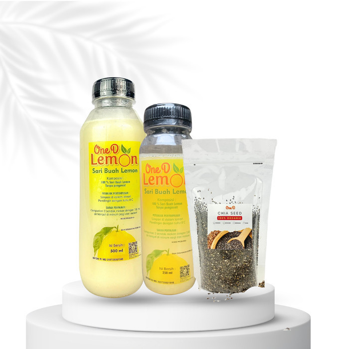 

Paket Diet Sari Lemon Dan Black Chia Seed Black Mexico Organik Premium