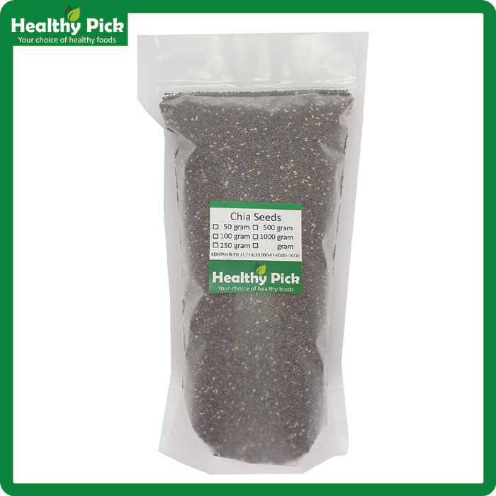 

Bla Chia Seed Organic Organik 500Gr