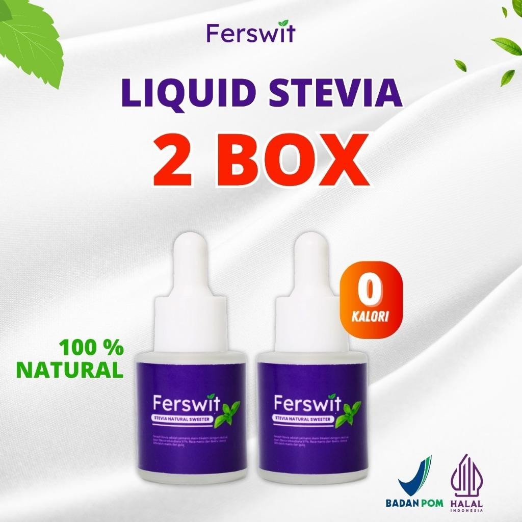 

Ferswit Stevia Paket Best Seller 2 Botol Kualitas Terbaik