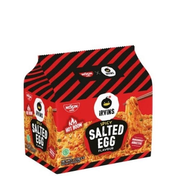 

Nissin Ramen Irvins Salted Egg Noodle Halal Spicy / Original TT